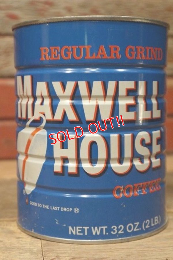 画像2: dp-220901-20 MAXWELL HOUSE COFFEE / Vintage Tin Can