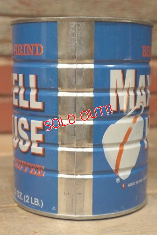 画像4: dp-220901-20 MAXWELL HOUSE COFFEE / Vintage Tin Can