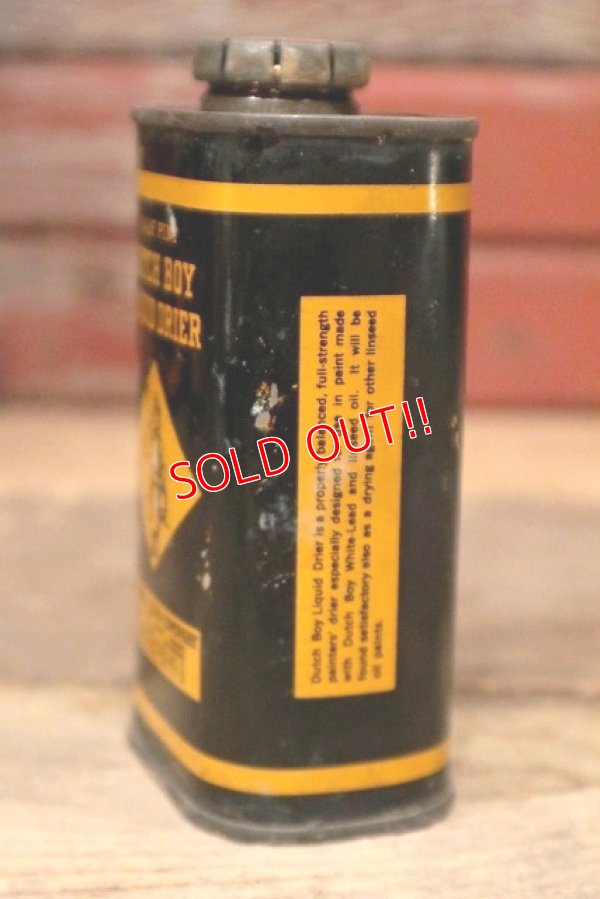 画像5: dp-220901-12 DUTCH BOY / 1940's-1950's LIQUID DRIER Can