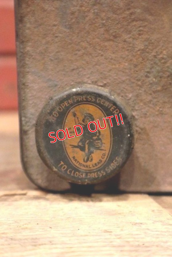 画像7: dp-220901-14 DUTCH BOY / 1940's LEAD MIXING OIL ONE GALLON Can