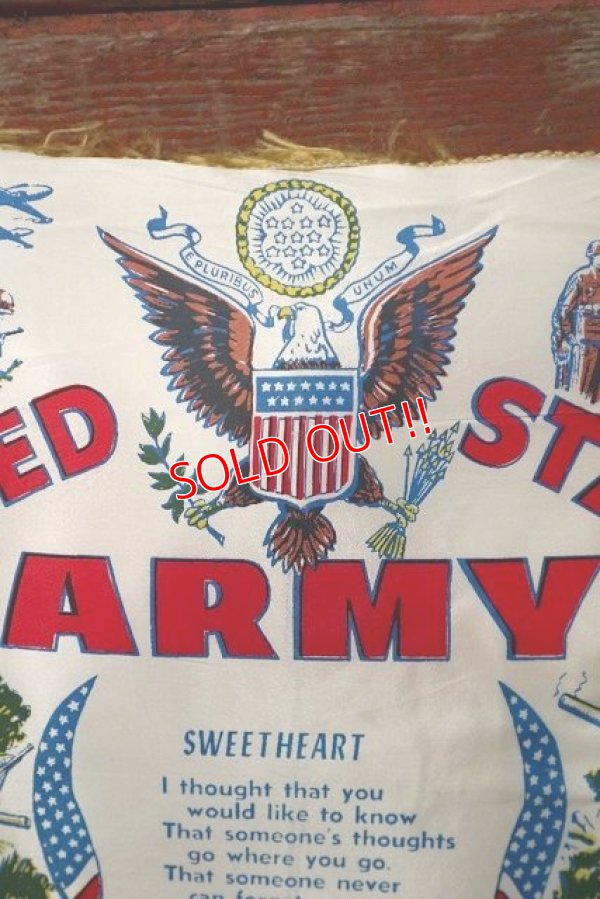 画像2: dp-220901-15 U.S.ARMY "FORT LEWIS, WASHINGTON" 1950's-1960's Cushion