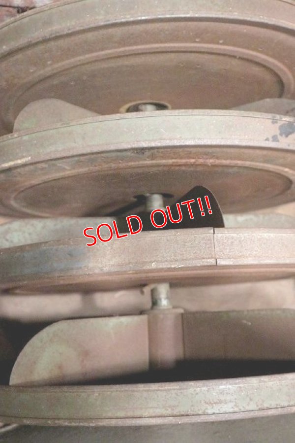 画像9: dp-220719-02 Industrial Rotating Round Parts Rack