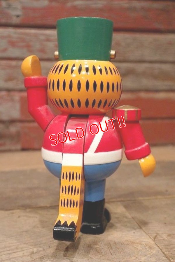 画像5: ct-220901-14 Garfield / Enesco 1980's Wooden Christmas Nutcracker