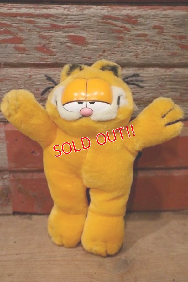 画像1: ct-220901-14 Garfield / FINE TOY 1980's-1990's Plush Doll