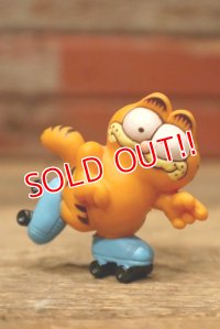 ct-220901-14 Garfield / 1980's PVC Figure "Rollerskate"