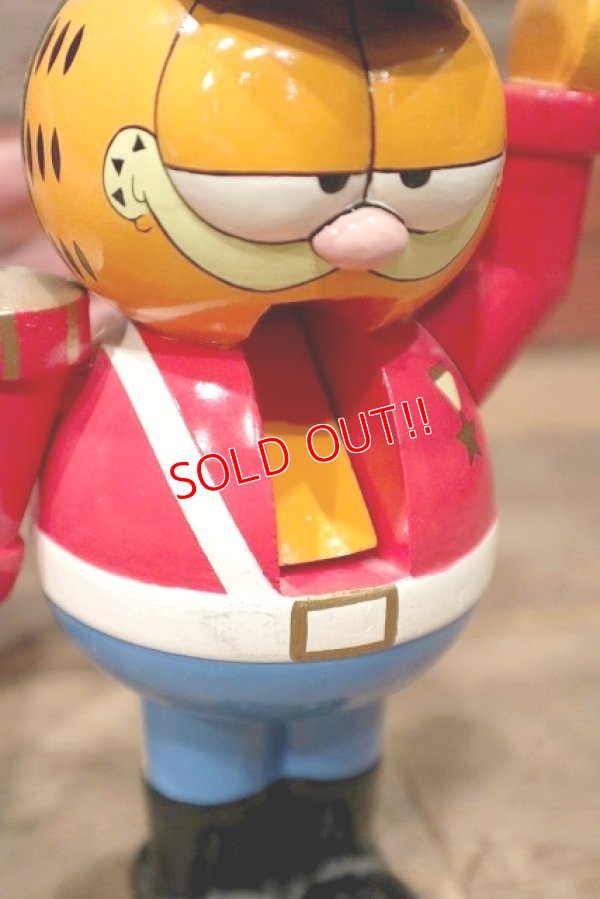 画像7: ct-220901-14 Garfield / Enesco 1980's Wooden Christmas Nutcracker