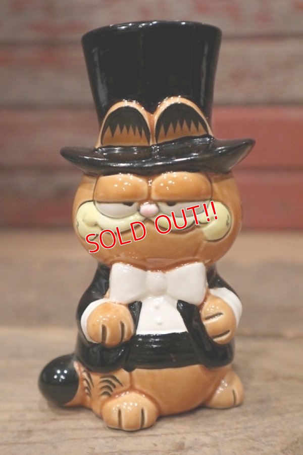 画像2: ct-220901-14 Garfield & Arlene / Enesco 1980's Ceramic Bride & Groom