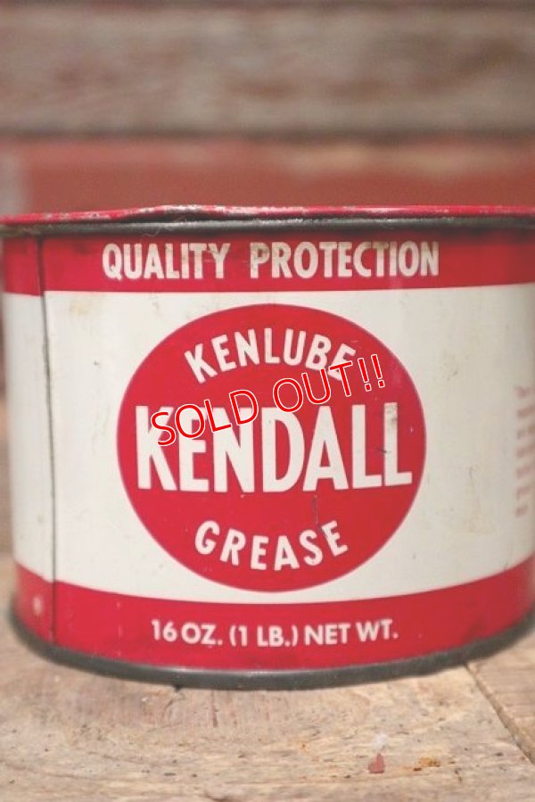 画像2: dp-220901-84 KENDALL / 1960's GREASE Can