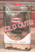 dp-220901-77 TEXACO / 1960's Plastic and Leather Cleaner Can