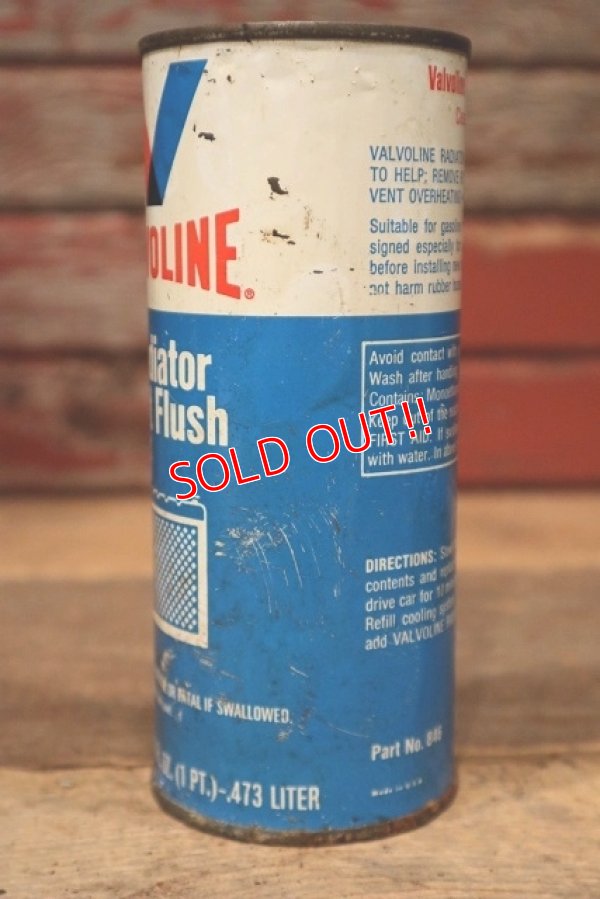 画像4: dp-220901-81 VALVOLINE / 1960's Radiator Fast Flush Can