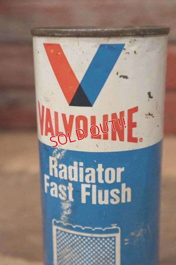 画像2: dp-220901-81 VALVOLINE / 1960's Radiator Fast Flush Can