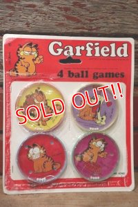 ct-220901-14 Garfield / 1978〜1980's 4 Ball Games