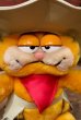 画像2: ct-220901-14 Garfield / DAKIN 1980's Plush Doll "Cowboy" (2)