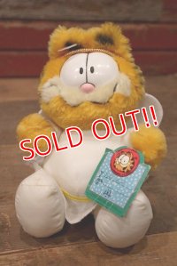 ct-220901-14 Garfield / McDonald's Canada 1991 Christmas Plush Doll "Angel"