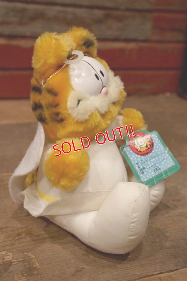 画像4: ct-220901-14 Garfield / McDonald's Canada 1991 Christmas Plush Doll "Angel"