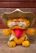 画像1: ct-220901-14 Garfield / DAKIN 1980's Plush Doll "Cowboy" (1)