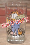 ct-220901-14 Garfield / 1980's "Garfield's Cafe" Glass