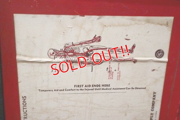 画像10: dp-220901-23 Arcade / Vintage FIRST AID KIT BOX