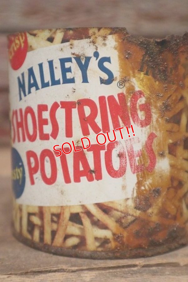 画像4: dp-220901-66 NALLEY'S SHOESTRING POTATOES / Vintage Tin Can