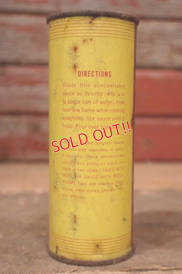 画像3: dp-220901-72 BOY-AR-DEE SPAGHETTI SAUCE / Vintage Tin Can