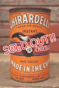 dp-220901-64 GHIRARDELLI GROUND CHOCOLATE / Vintage Tin Can