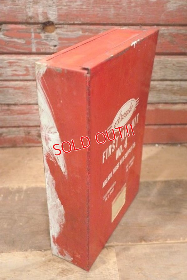 画像5: dp-220901-23 Arcade / Vintage FIRST AID KIT BOX