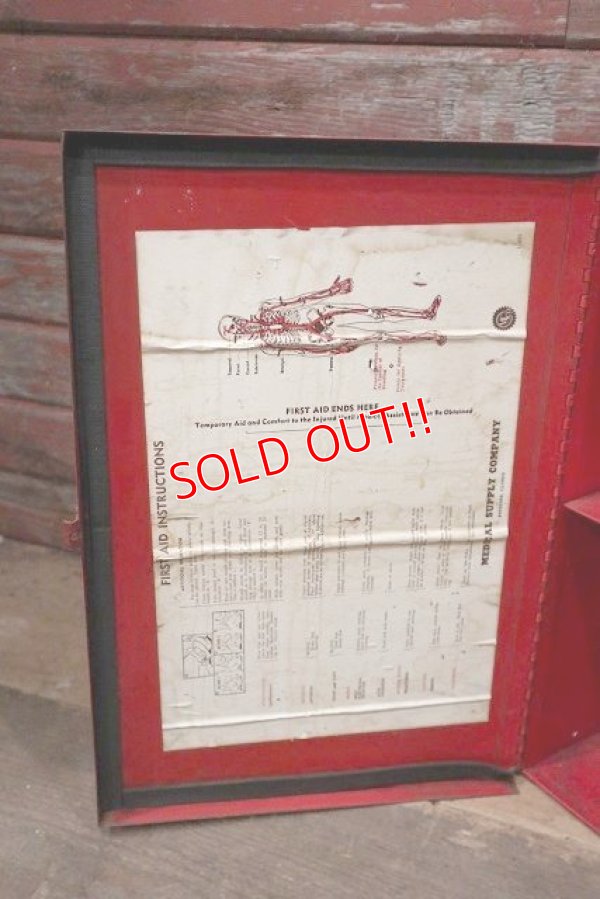 画像9: dp-220901-23 Arcade / Vintage FIRST AID KIT BOX