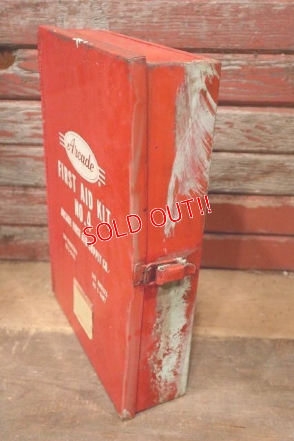 画像3: dp-220901-23 Arcade / Vintage FIRST AID KIT BOX