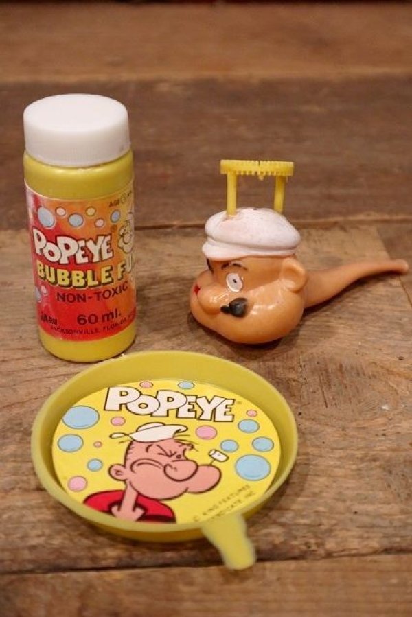 画像1: ct-220901-13 Popeye / JA-RU 1993 Bubble Pipe Toy