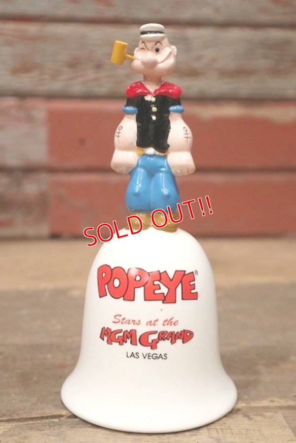 画像1: ct-220901-13 Popeye / MGM GRAND 1993 Ceramic Bell