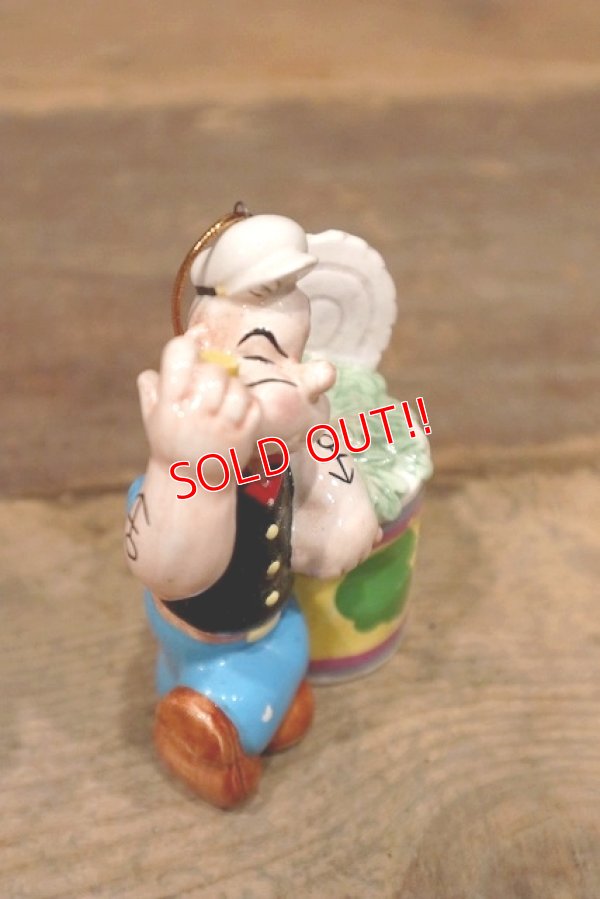 画像3: ct-220901-13 Popeye / 1990's Ceramic Christmas Ornament