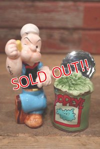ct-220901-13 Popeye / ENESCO 1990's Ceramic Salt and Pepper Shaker