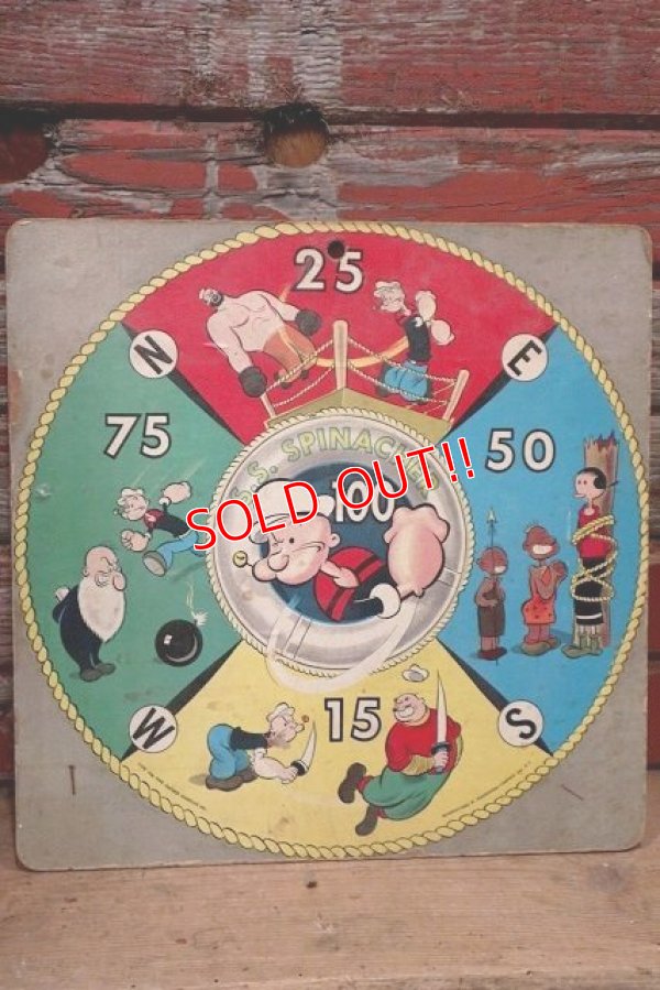 画像1: ct-220901-13 Popeye / 1958 Target Board
