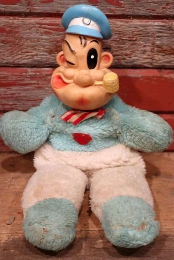 画像1: ct-220901-13 Popeye / Gund 1950's-1960's Rubber Face Doll