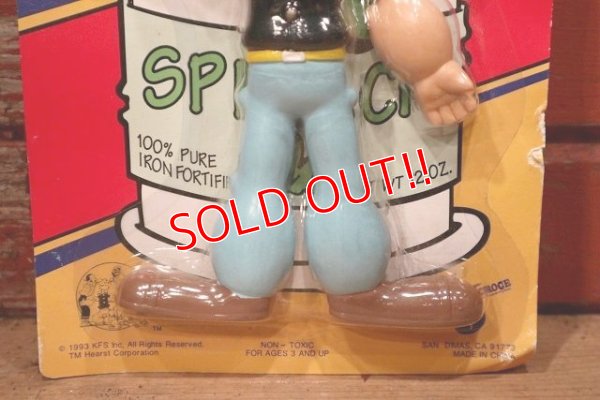 画像3: ct-220901-13 Popeye / NJ CROCE 1993 Poseable Bendable Figure