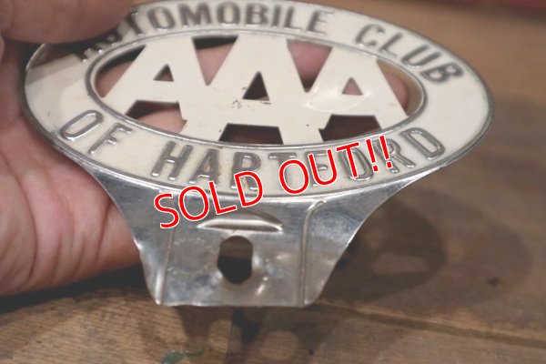 画像6: dp-220901-123 AAA / AUTOMOBILE CLUB OF HARTFORD Emblem