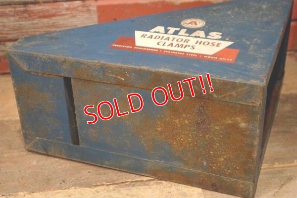 画像10: dp-220901-30 ATLAS RADIATOR HOSE CRAMPS / 1950's Display Rack