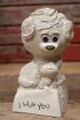 画像1: ct-220901-15 AMERICAN GREETINGS 1970's Message Doll "I WUB YOU" (1)