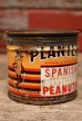 画像1: dp-220901-51 PLANTERS / MR.PEANUT 1930's-1940's SPANISH PEANUT Can (1)