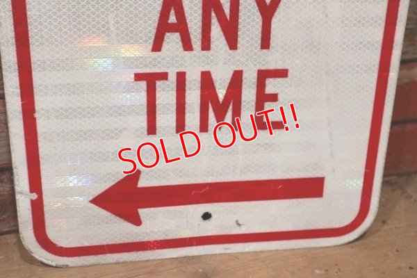 画像4: dp-210801-34 Road Sign / NO STOPPING ANY TIME ←
