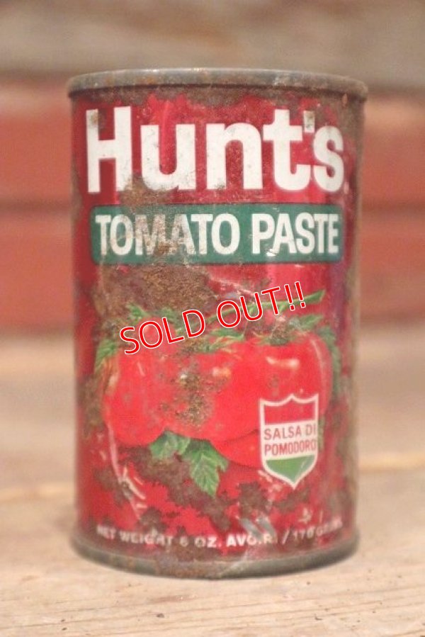 画像2: dp-220901-61 Hunt's TOMATO PASTE / Vintage Tin Can