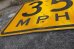 画像6: dp-220901-44 Road Sign / 35 M.P.H