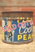 dp-220901-54 PLANTERS / MR.PEANUT 1950's-1960's Cocktail Peanuts Tin Can