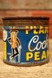 画像1: dp-220901-54 PLANTERS / MR.PEANUT 1950's-1960's Cocktail Peanuts Tin Can (1)
