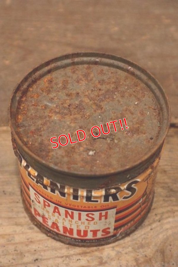 画像7: dp-220901-51 PLANTERS / MR.PEANUT 1930's-1940's SPANISH PEANUT Can