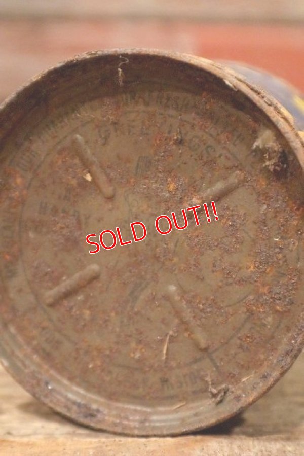 画像7: dp-220901-54 PLANTERS / MR.PEANUT 1950's-1960's Cocktail Peanuts Tin Can