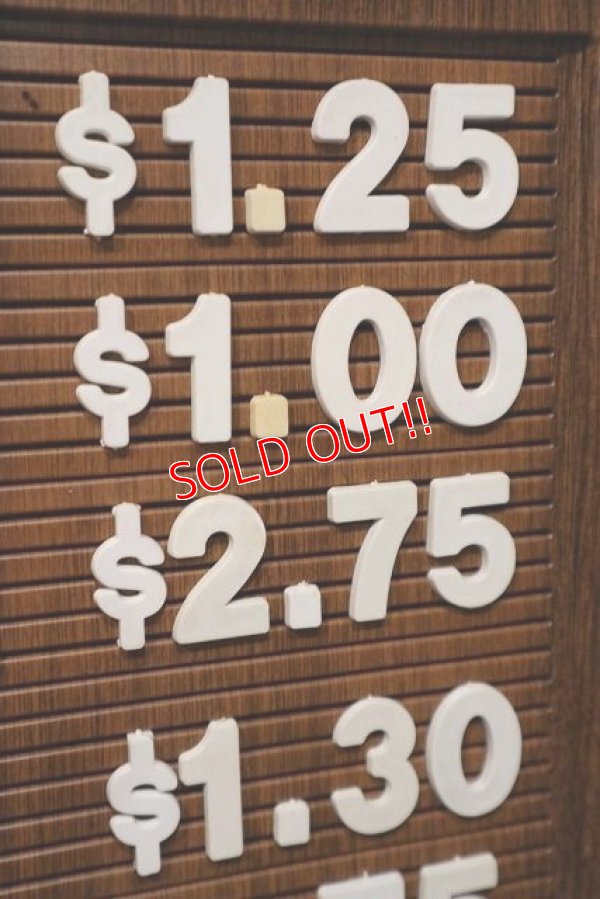 画像5: dp-220901-38 PEPSI / 1970's Menu Board Sign