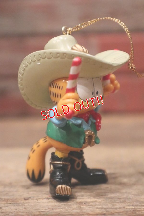 画像3: ct-220901-14 Garfield / 1996 Christmas Ornament "Cowboy"