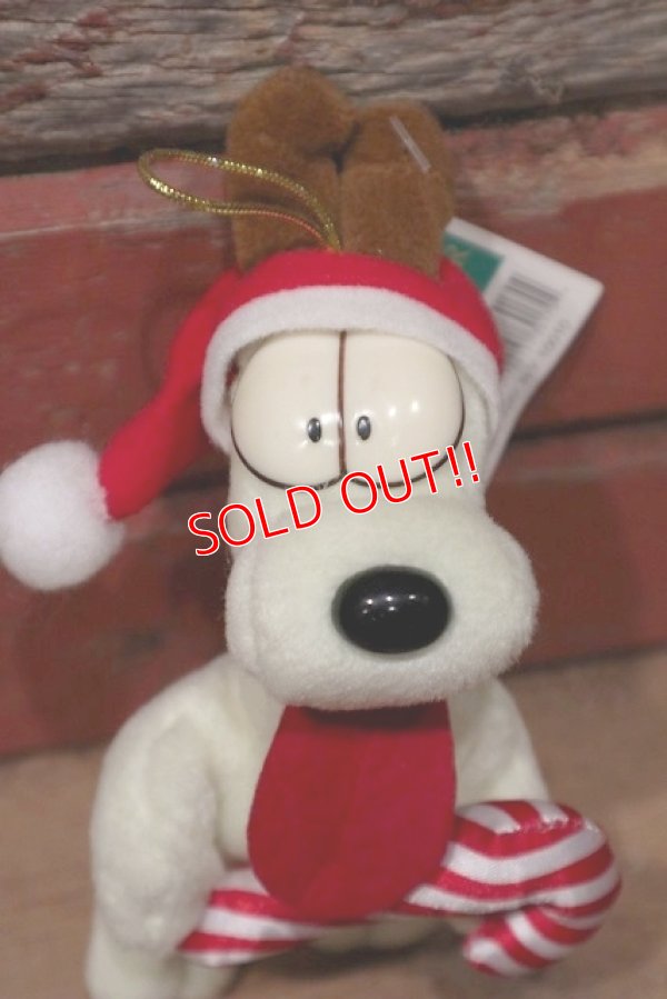 画像2: ct-220901-14 Garfield / KURT S. ADLER 1990's Odie Ornament Plush Doll