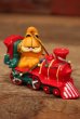 画像1: ct-220901-14 Garfield / 1990's PVC Ornament "Locomotive" (1)